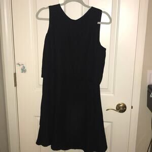 Banana republic little black sleeveless dress 10